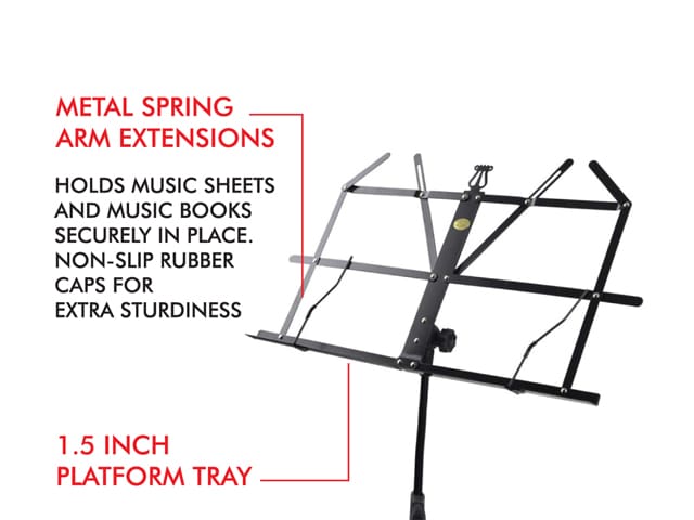 MX Metal Foldable Book / Music Sheet Stand - Image 2