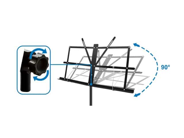 MX Metal Foldable Book / Music Sheet Stand - Image 7