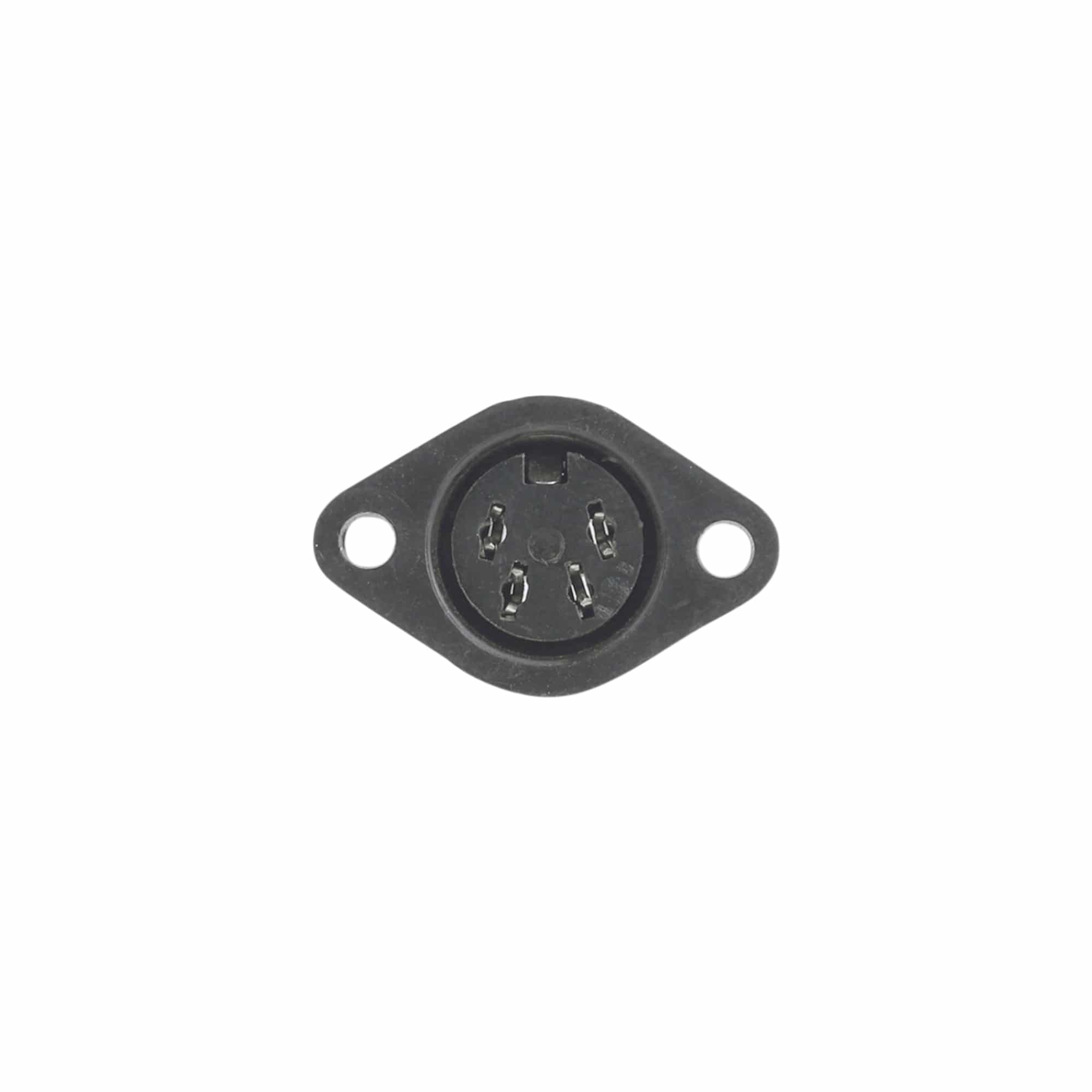 MX 4 PIN DIN connector plastic with earthing contact - Image 3