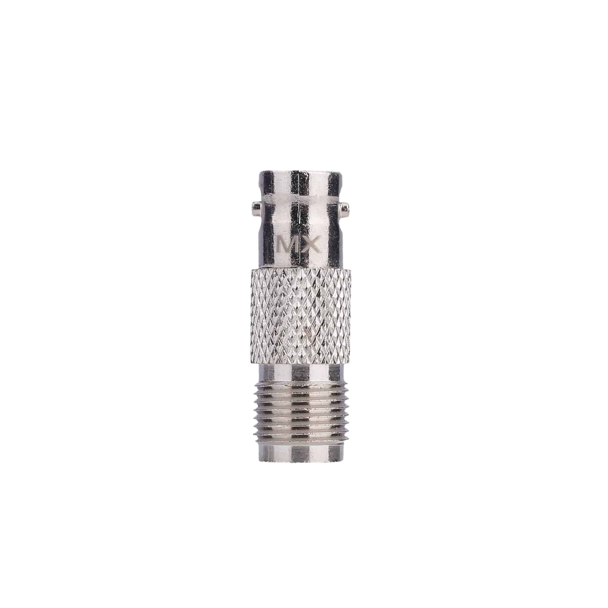 'F' type female socket to BNC female socket connector - Image 3