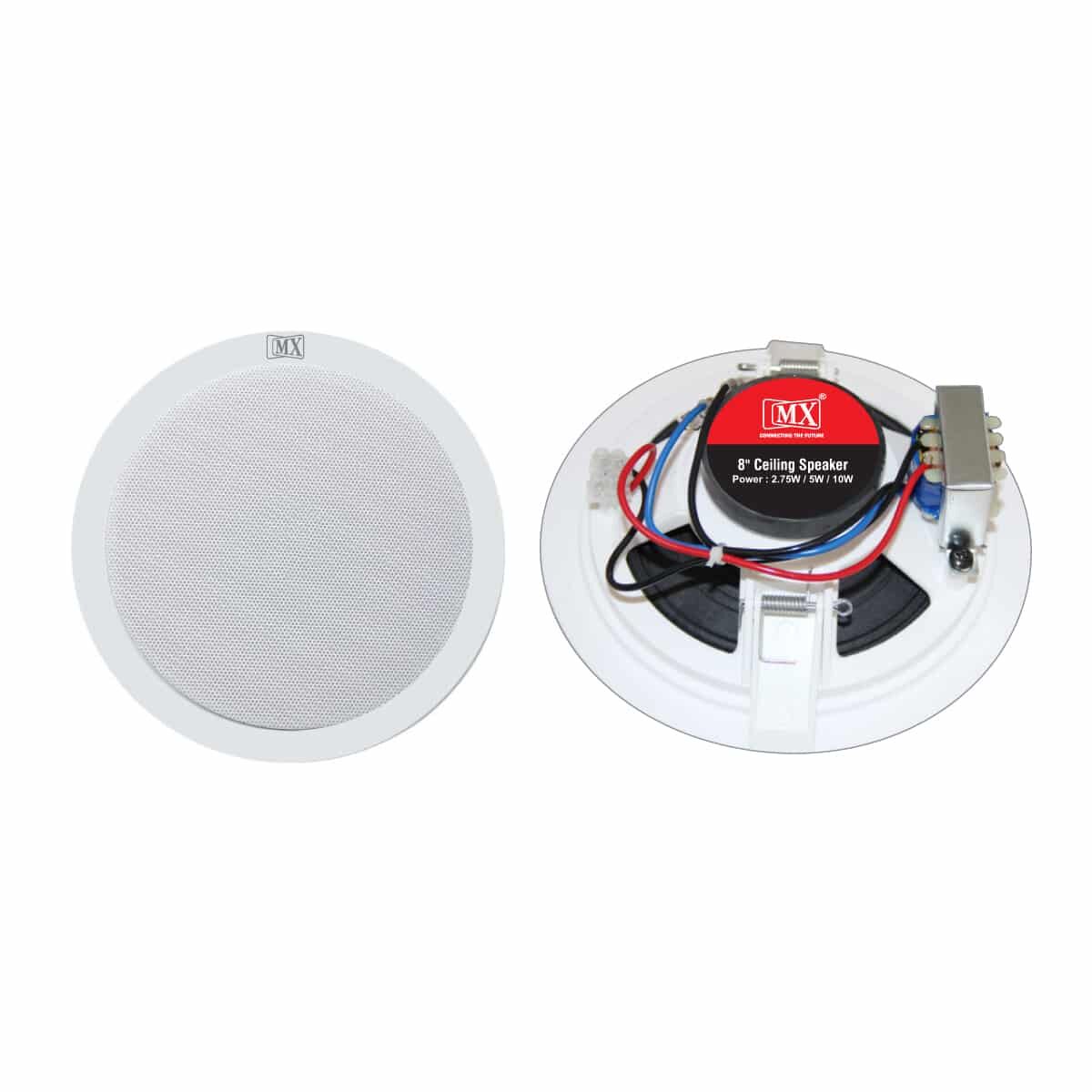 MX 8" Ceiling Speaker: 2.75W / 5W / 10W