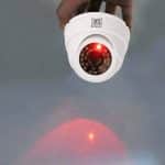 VideoSecu Dummy Security Camera Dome Fake Infrared IR LED Flashing Blinking Indoor For Cctv Home Surveillance Bzs