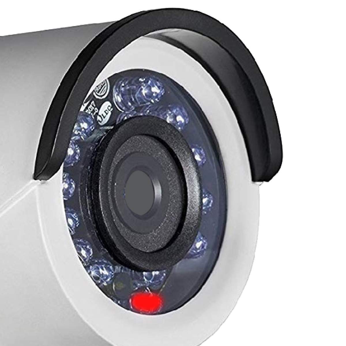MX Dummy Fake Simulated Infrared IR LED Sensor Black Bullet Wireless Security Camera With Red Light Realistic Looking CCTV Surveillance White (MX Dummy 5) - Image 6