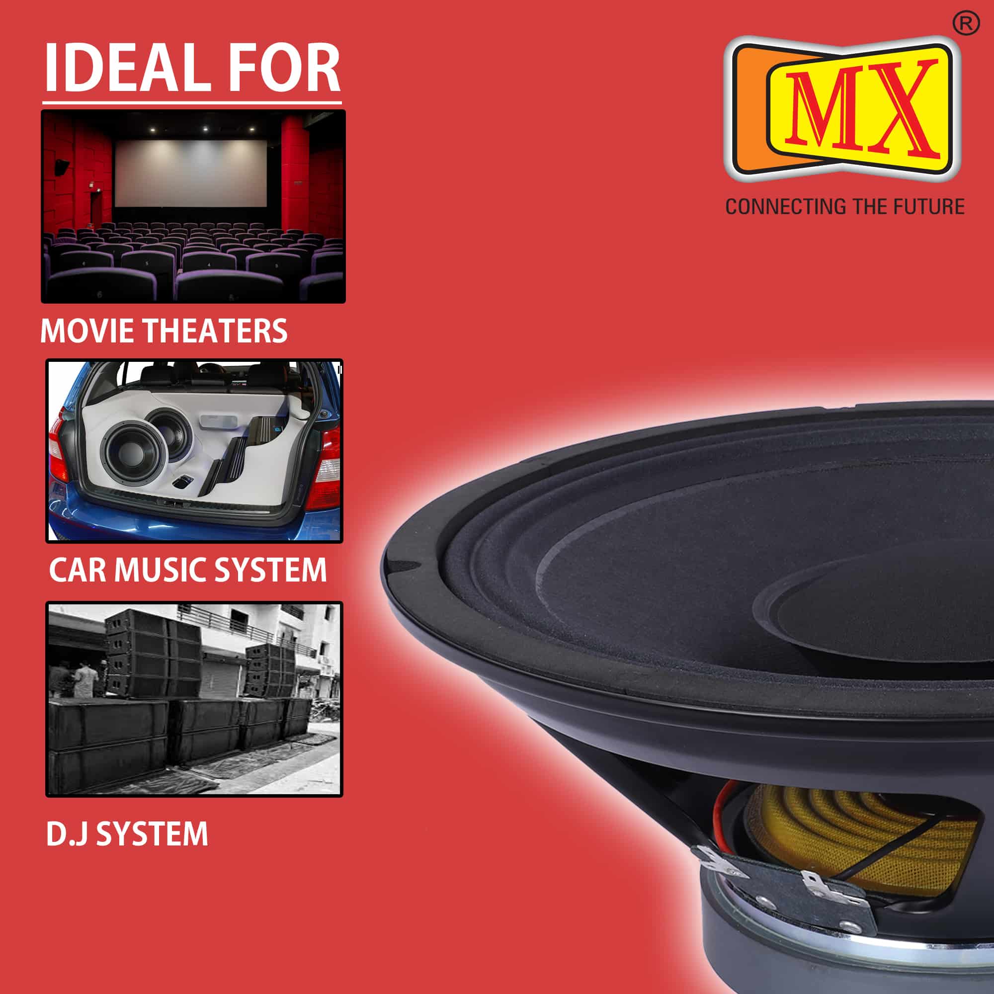 MX 12 INCH WOOFER-POWER-200W - Image 3
