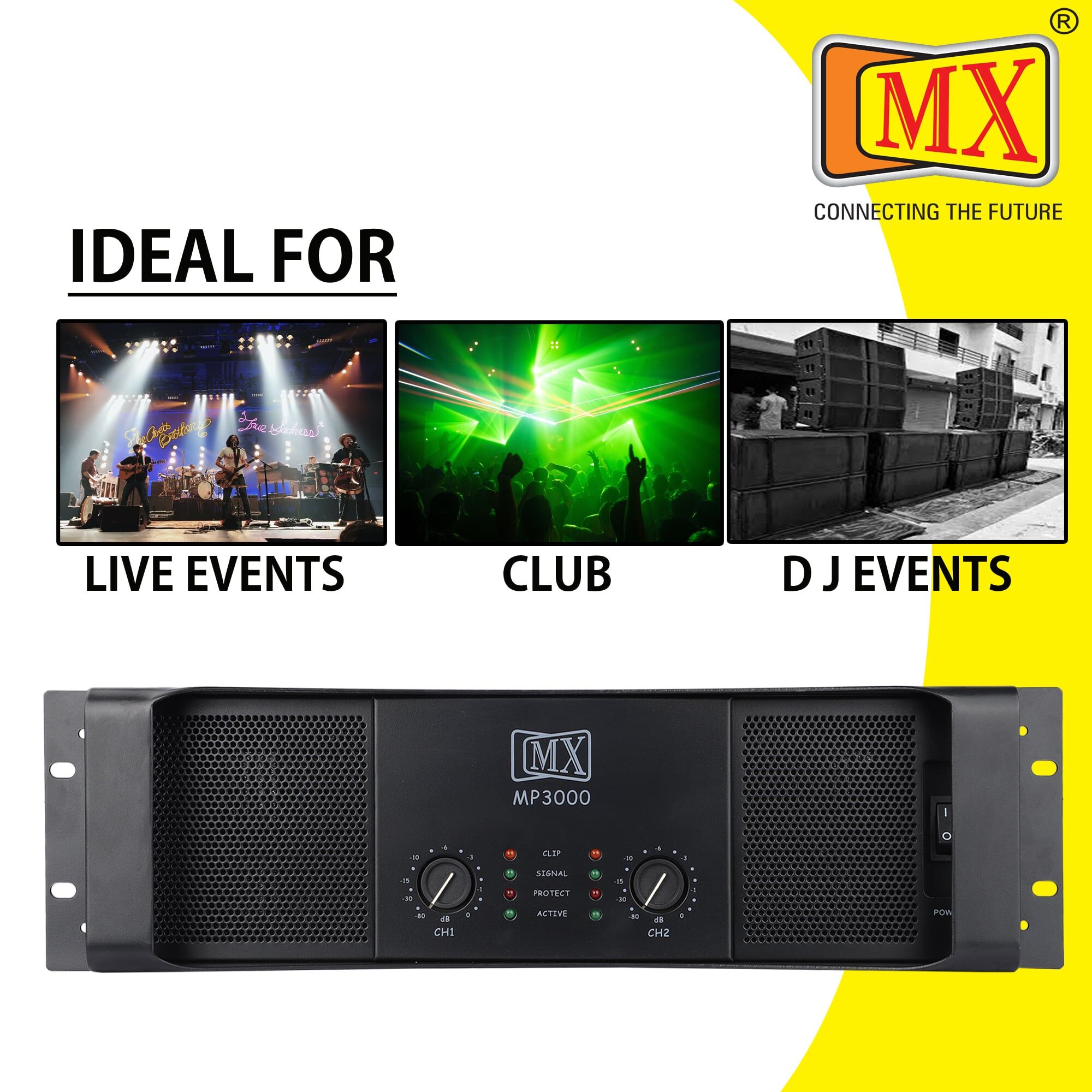 MX mid power :High quality: Power amplifier : 3000 Watts - Image 5