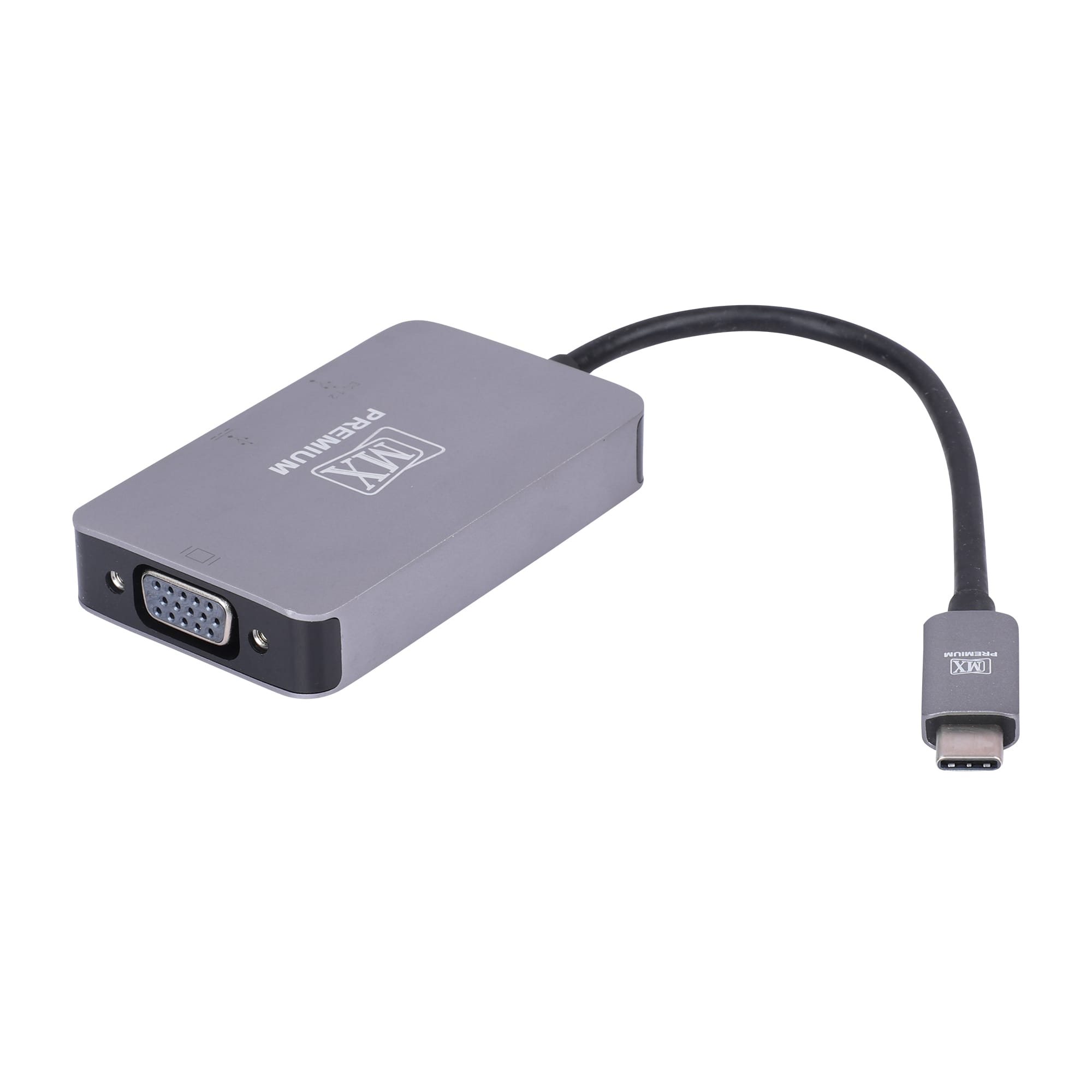MX Premium Type-C to USB3.0/VGA/Type-C (MXP-5102-VUC) - Image 2