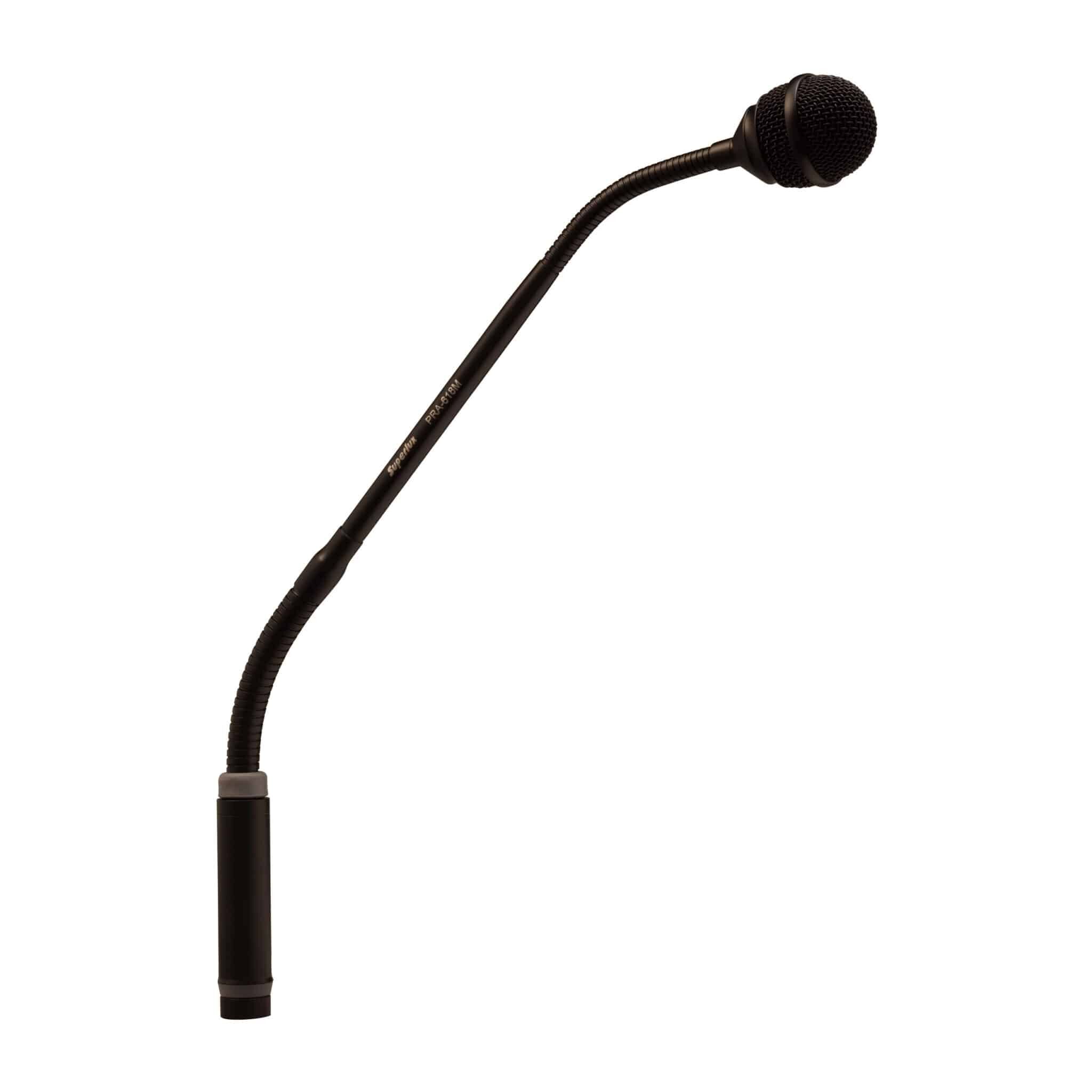 Superlux Dynamic Gooseneck Flexible Table Top Conference Podium Microphone Mic - 18"
