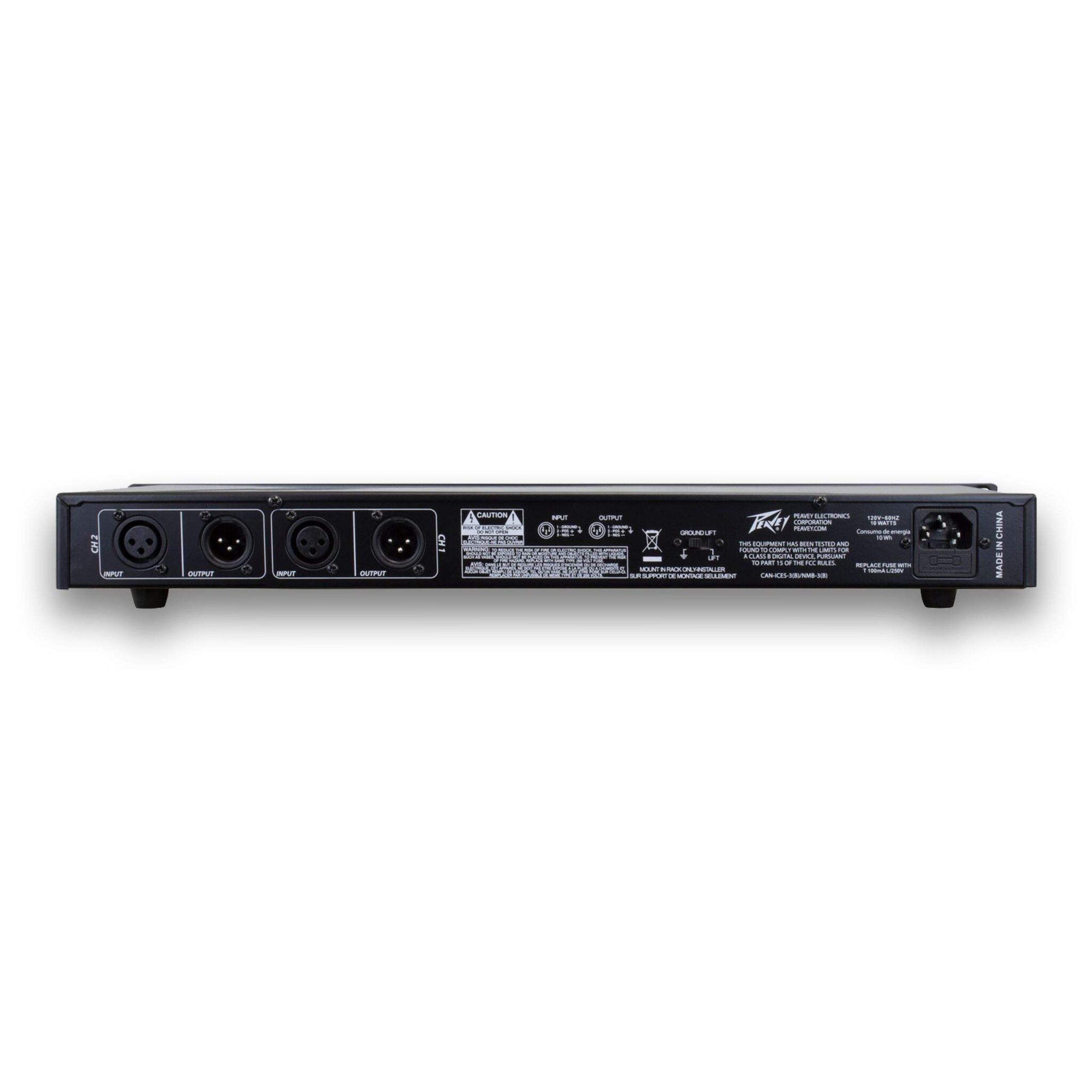 Peavey Dual 15 Band Graphic Equalizer for Stage and Studio - Image 2