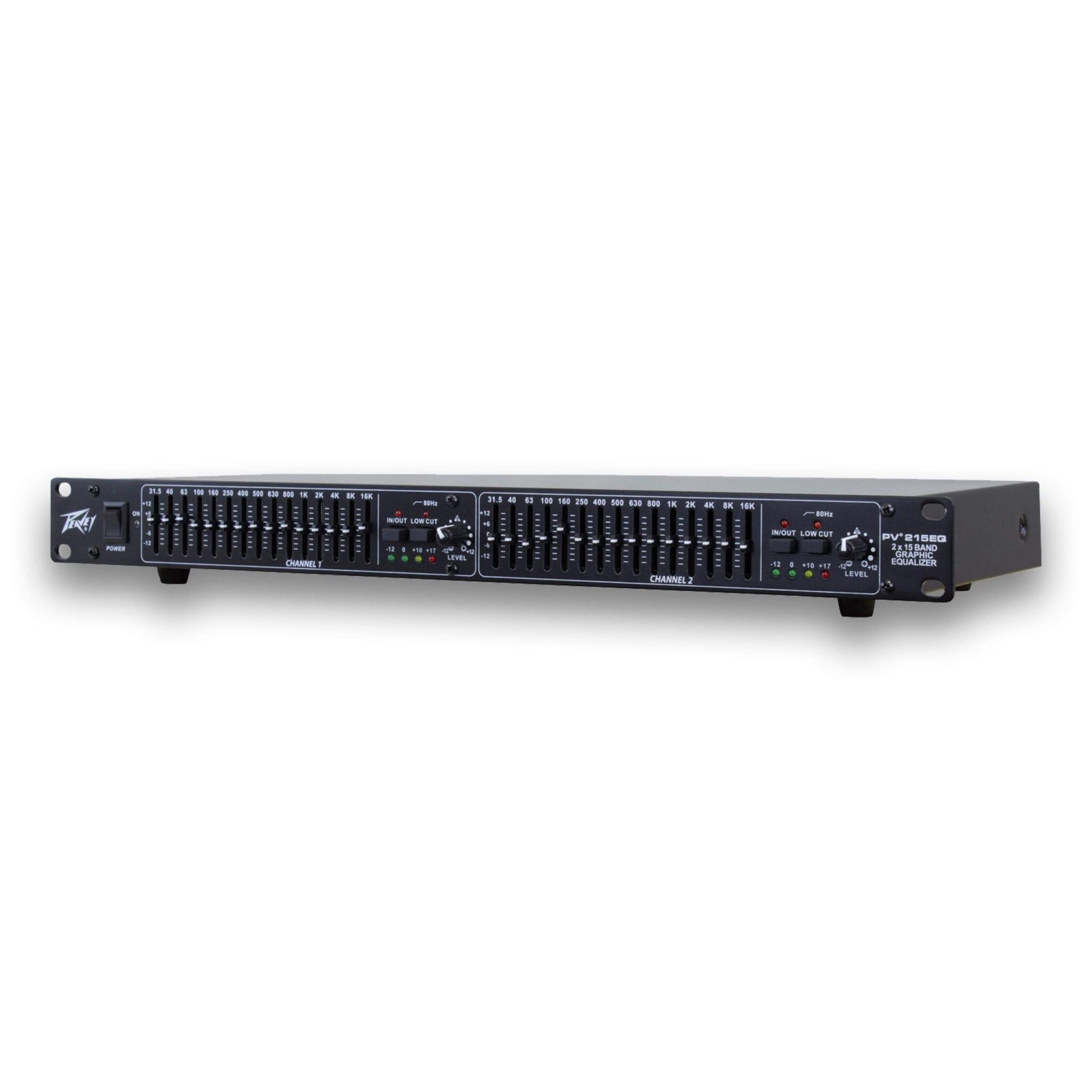Peavey Dual 15 Band Graphic Equalizer for Stage and Studio - Image 3