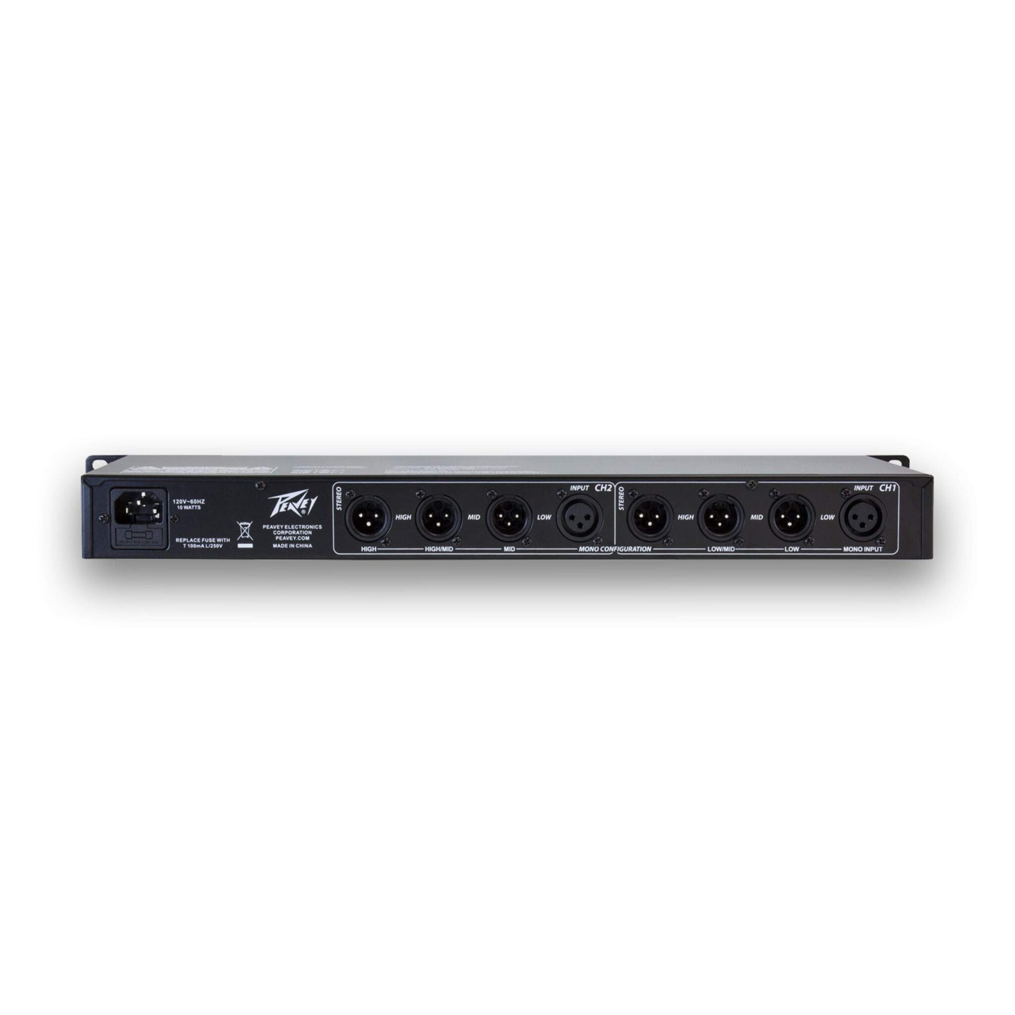 Peavey 4 Way and 5 Way Mono Rack Mount Crossover - Image 2