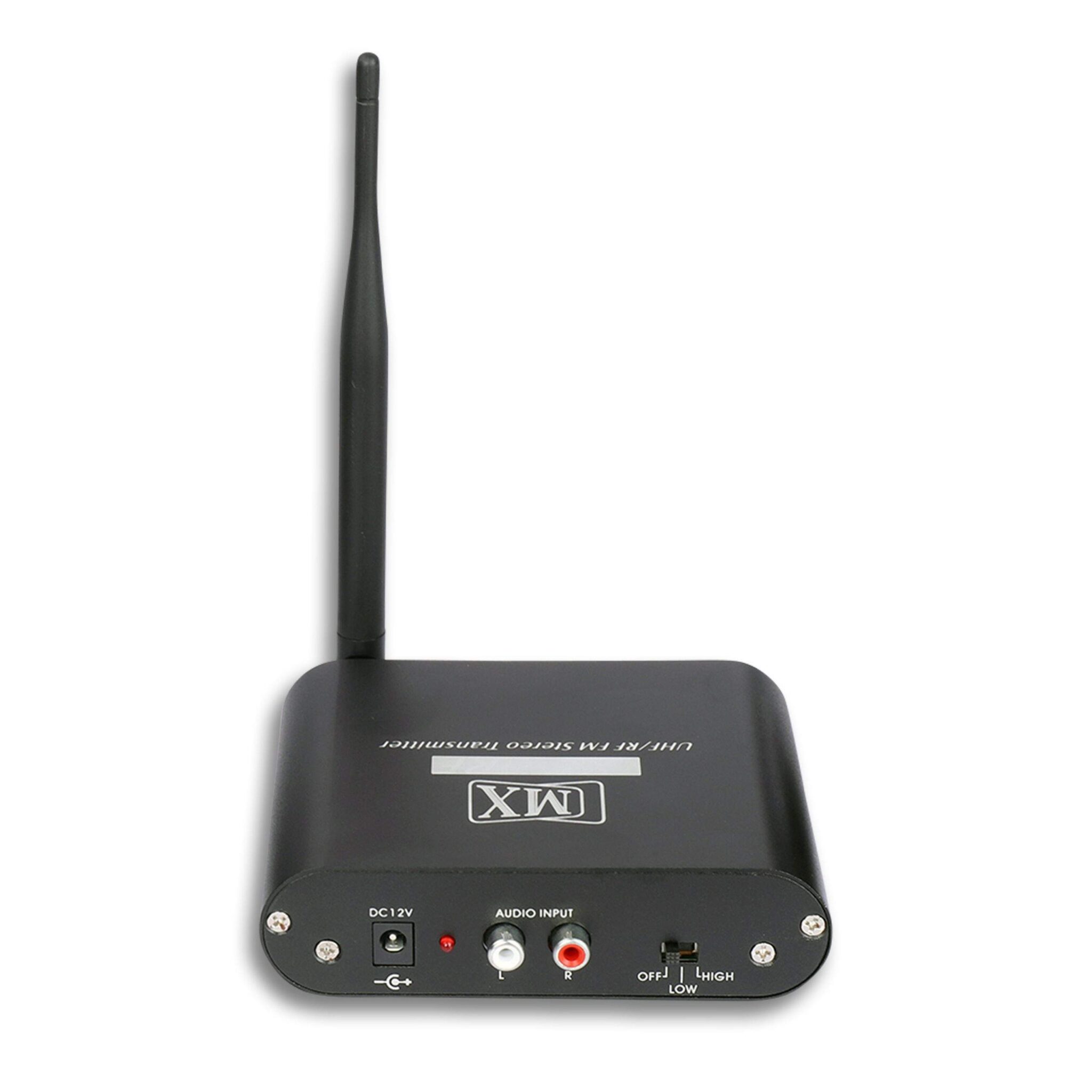 MX 3 Channel Wireless Silent Disco Transmitter – Ultimate Multi-Channel Party Experience
