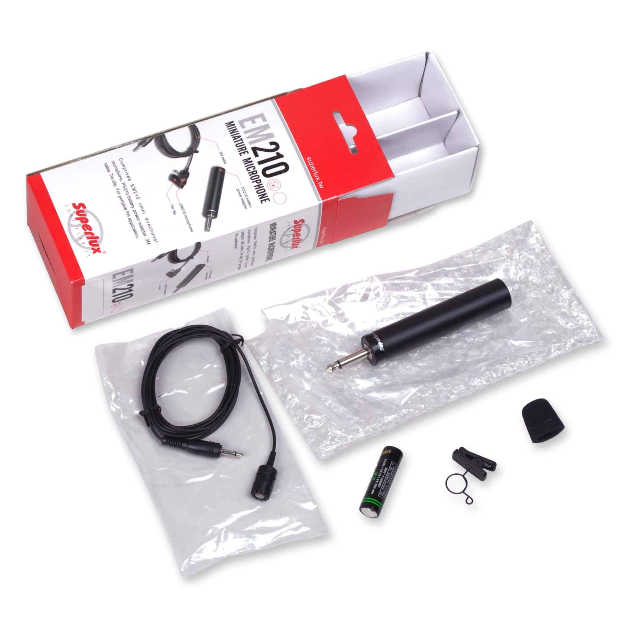 Superlux Mini Lavalier Microphone for Vlogging, Recording, Youtube Video Etc - Image 3