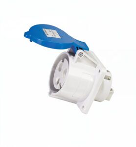 IP44 32A 3‑Pole Industrial Plug (2P+E) – 230V Waterproof Connector - MX ...