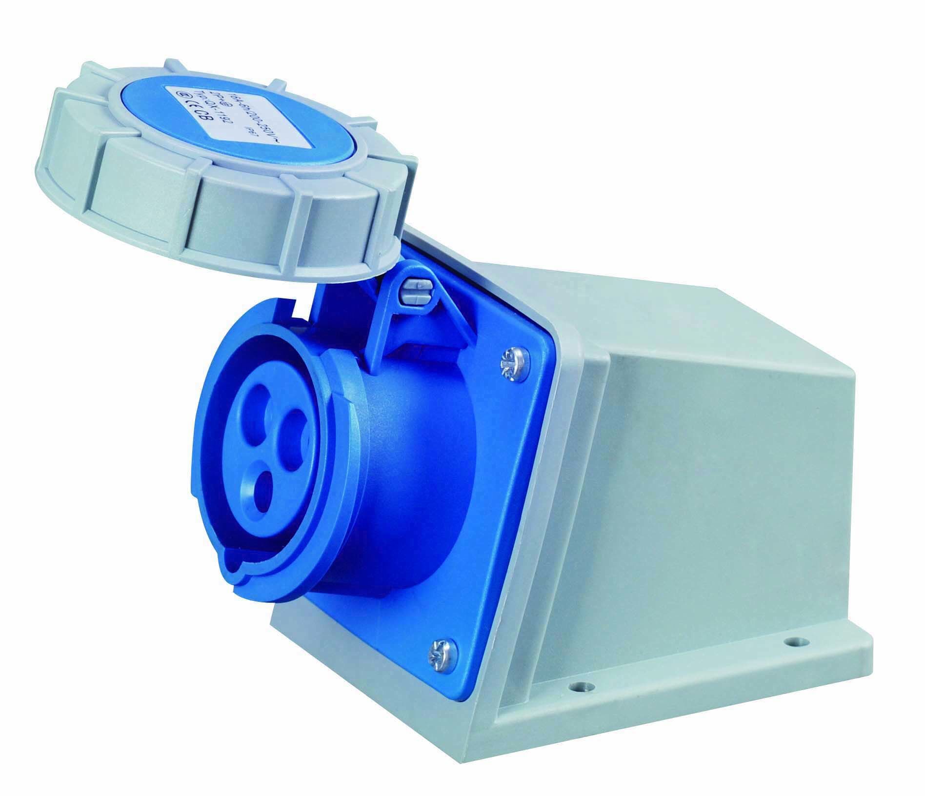 IP67 16A 3-Pole Industrial Plug 684 – 230 V Waterproof Power Connector