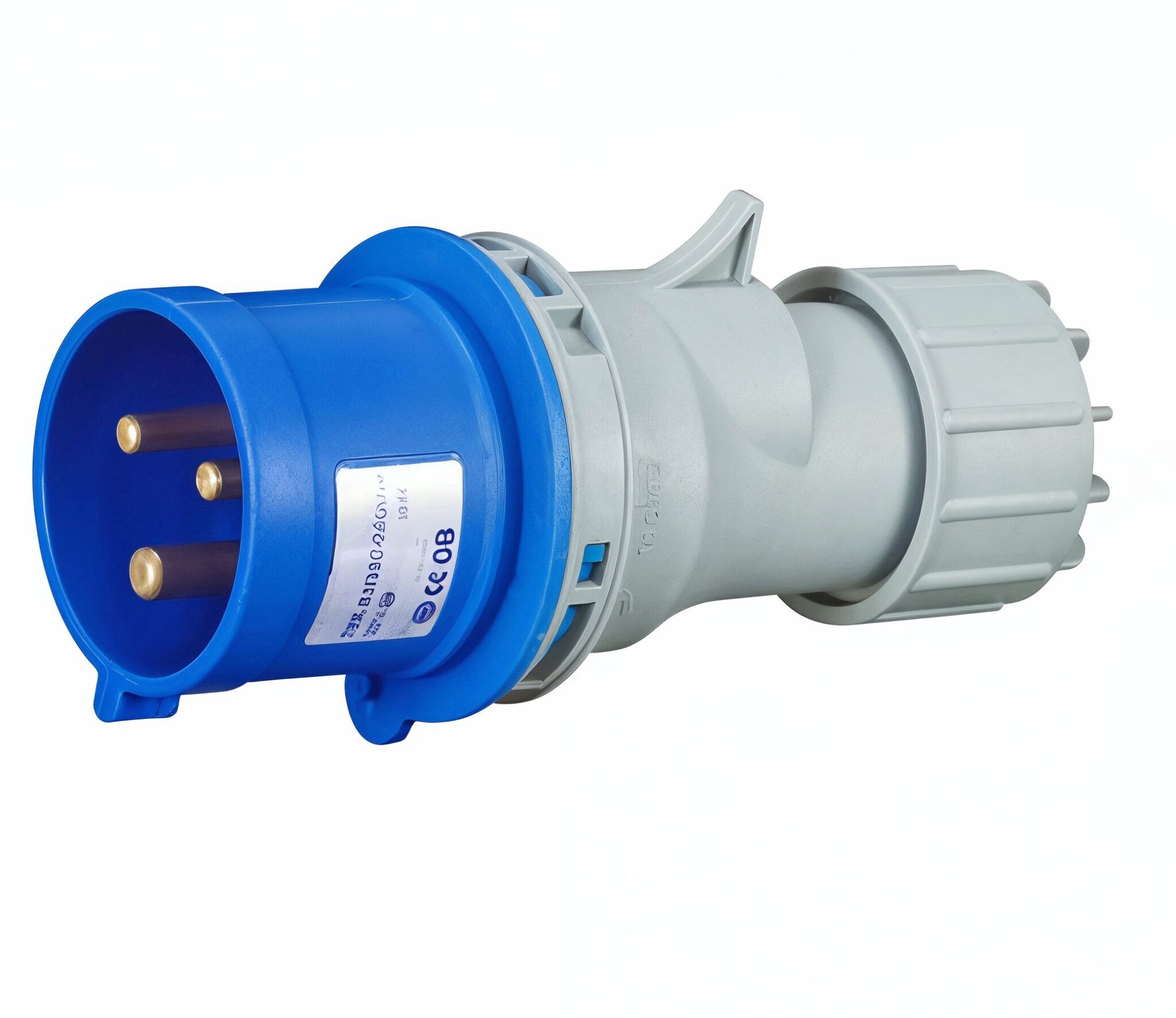 32A 3-Pin IP44 CEE Plug (230V) – Heavy-Duty Industrial Waterproof Connector