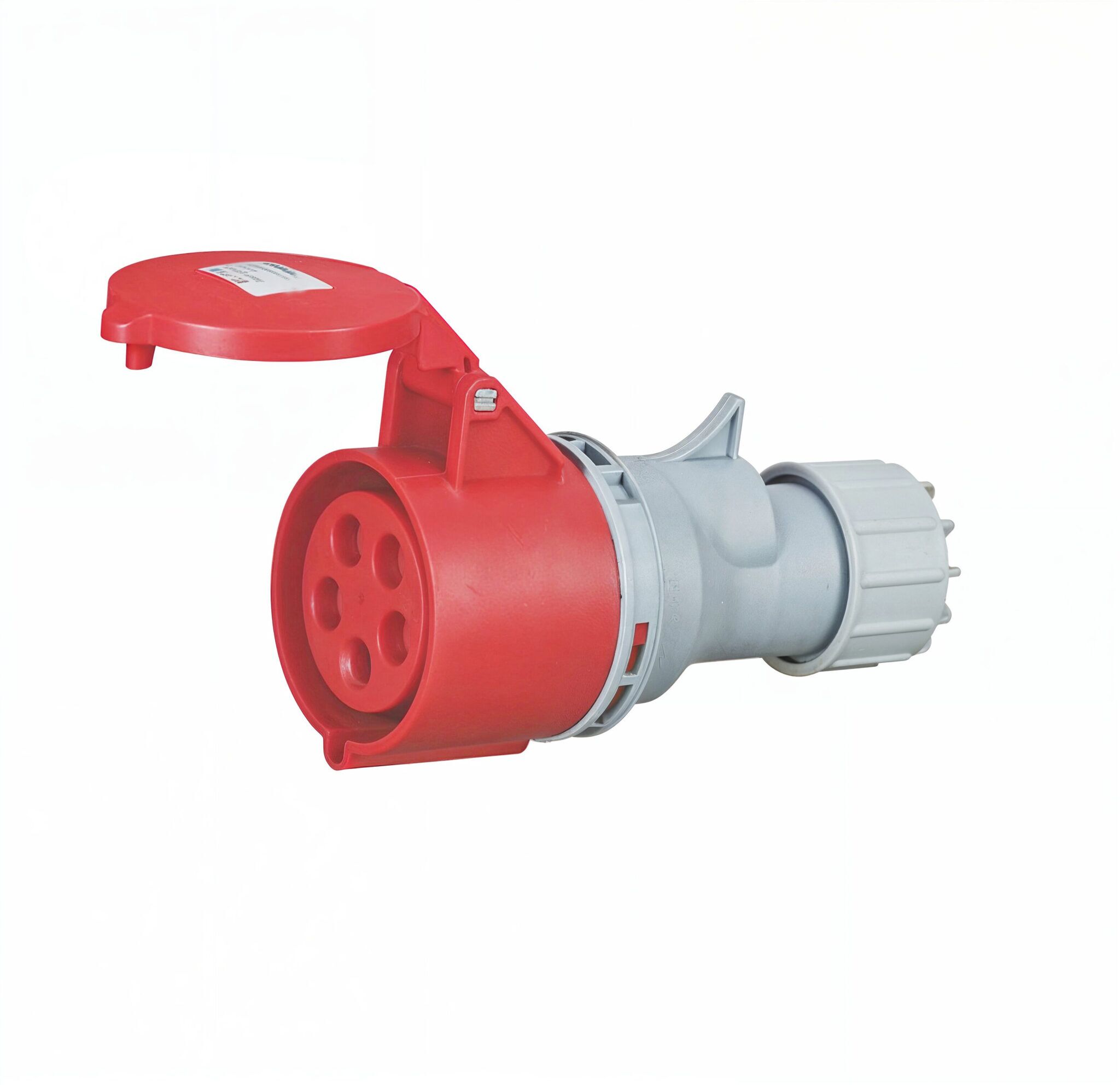 IP44 16-Amp 5-Pole Industrial Plug – 400 V Economic Series