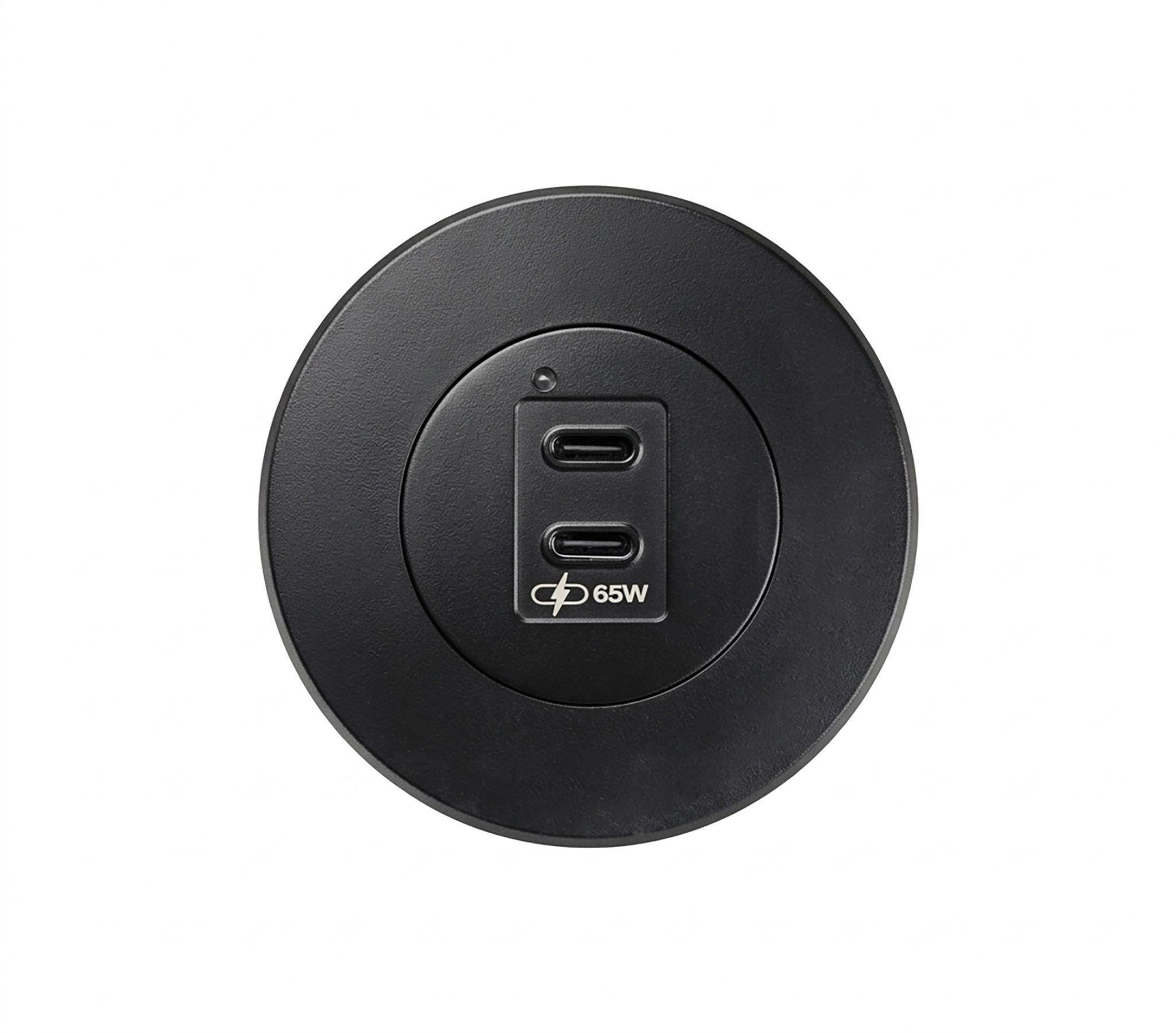 MX Classic Slim In-Desk USB-C + C Fast Charger 35W | 45W | 65W | Flush Mount | 70mm Cap / 41x41mm Cutout